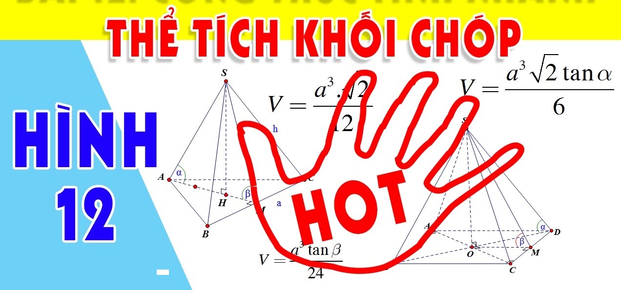 Chuyên đề 26. Thể tích khối chóp