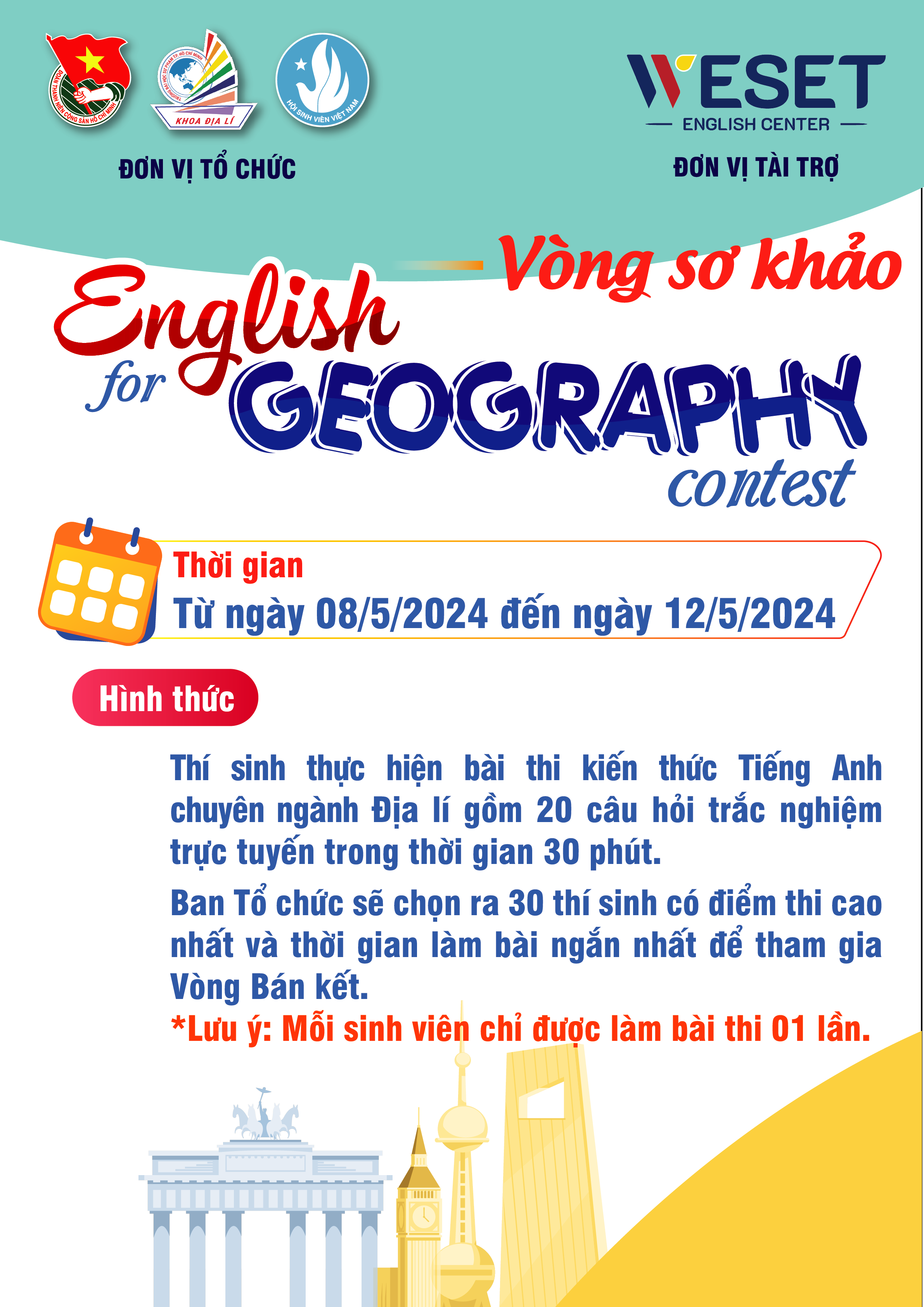 ENGLISH FOR GEOGRAPHY CONTEST