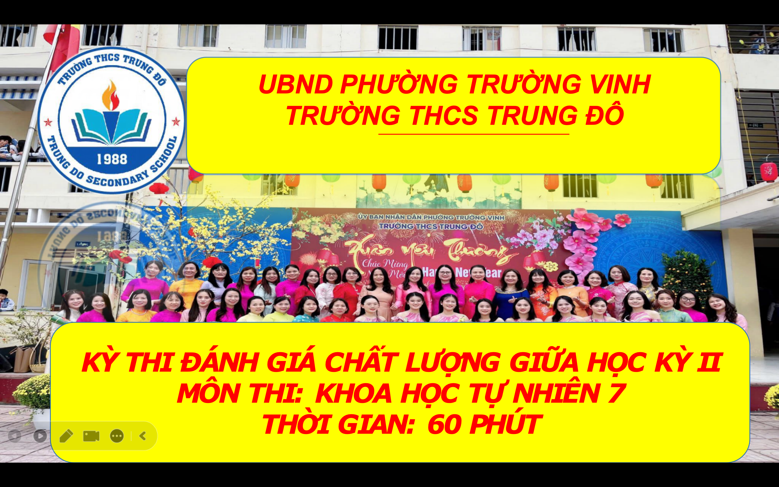 ĐỀ KSCL GIỮA KỲ II - KHTN 7