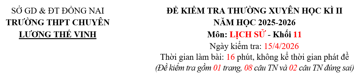 LỚP 11 TIN-KTTXHK2-LẦN 2