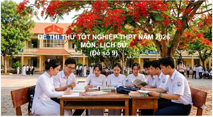 ĐỀ THI THỬ TỐT NGHIỆP NĂM 2026 (Đề số 9)