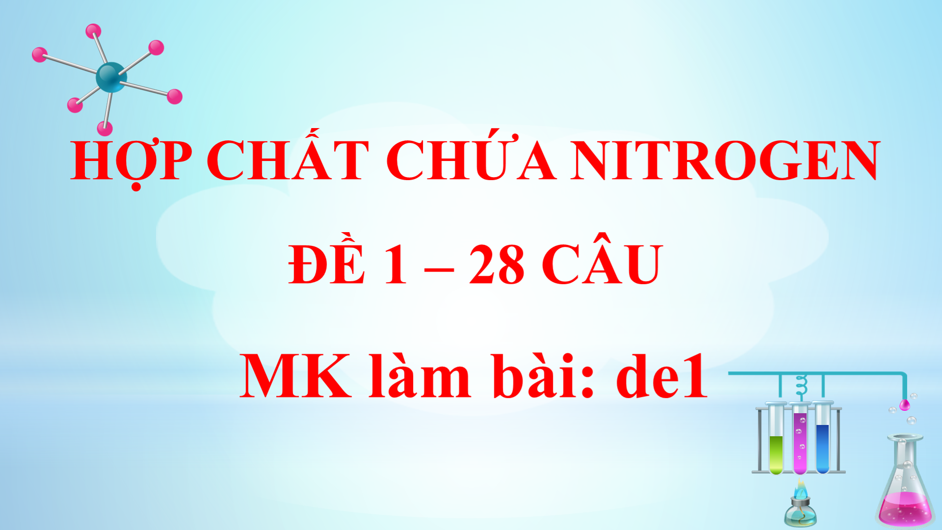 28 câu về amine - amino acid - protein